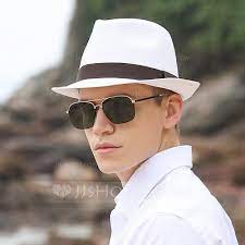 Us 23 00 Men S Classic Simple Fedora Hats Panama Hats Jj S House Panama Hat Fedora Hat Hats