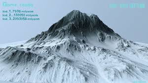 Snow Mountain 3d Model Snow Mountain 3d Model Model