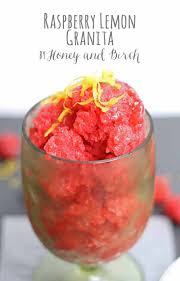 Plum Blueberry Ginger Granita Honey And Birch Granita Recipes Lemon Raspberry Granita