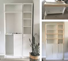 Diy Bult Ins Ikea Billy Bookcase Hack Create A Custom Look From Stock Bookcases With This Easy Tutor Billy Bookcase Hack Billy Bookcase Ikea Billy Bookcase