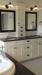 24 Gorgeous Light Cabinets Dark Countertops Bathroom Remodel Master Bathrooms Remodel Small Bathroom Remodel