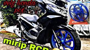 Gratis landing page (promo juni 2021). Repaitn Velg Honda Pcx Blue Candy Mirip Rcb Auto Ganteng Youtube