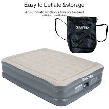 Bed comforter sizes and dimensions. Giantex Queen Size Luxury Raised Air Mattress Inflatable Airbed Built In Pump Carry Bag Walmart Com Air Bed Air Mattress Beautiful Mattress