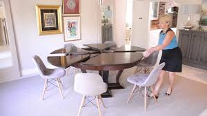 Komodo teak round dining table 180cm. Expandable Jupe Dining Tables Coordinating Chairs Extendable Dining Room Tables