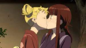 Yuri anime kiss scene best moments | Hosttest Anime Kiss | Yuri Kiss -  BiliBili