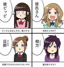 画像 彼氏の呼び方 が進化しすぎてついていけない件ｗｗｗｗｗ 2ch ニュー速クオリティ 面白い画像 おもしろい画像 ボケて イラスト