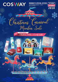 With just a touch of a button, whip up to 10 different types of meals. Cosway Promotion Catalogue 25 November 2018 24 December 2018