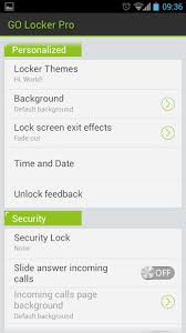 Personaliza la pantalla de bloqueo de tu android. Go Locker Pro Latest Version For Android Download Apk