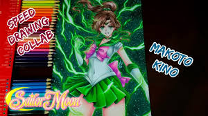 Speed Drawing Sailor Jupiter Makoto Kino Sailor Moon Collab Youtube 1 members 2 information 3 gallery 4 trivia sailor venus (leader) sailor mercury sailor mars sailor jupiter during the age of the silver millennium, the inner sailor guardians were the guardians of princess serenity. speed drawing sailor jupiter makoto kino sailor moon collab