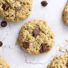 Oatmeal Chocolate Chip Protein Cookies Recipe Protein Cookies Protein Cookie Recipe Baking With Protein Powder