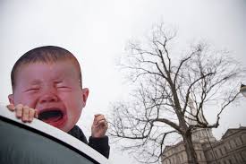 Vehicle protests at Michigan Capitol over Gov. Whitmer stay home order
