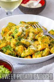 Sweet Potato Gnocchi Recipe Happy Foods Tube Recipe Sweet Potato Gnocchi Gnocchi Recipes Potato Gnocchi Recipe