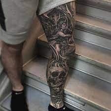 125 Best Leg Tattoos For Men Cool Ideas Designs 2021 Guide Leg Tattoo Men Best Leg Tattoos Full Leg Tattoos