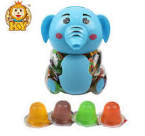 Verified Supplier Fruit Jelly Cup Elephant Jar Includes Lids ...