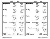 Classroom Behavior Chart Autism Worksheets Teaching