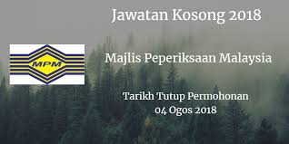 Majlis peperiksaan malaysia (malaysian examinations council) bangunan mpm, persiaran 1 bandar baru selayang. Majlis Peperiksaan Malaysia Jawatan Kosong Mpm 04 Ogos 2018 Majlis Peperiksaan Malaysia Mpm Calon Yang Sesuai Untuk Mengisi Kekosongan Jawatan Mpm Te Malaysia