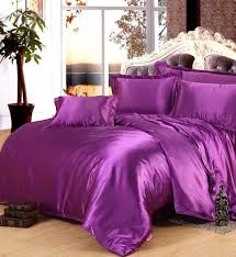 طقم مفارش سرير من الحرير الأرجواني ، طقم سرير ساتان ، غطاء لحاف ، مفرش سرير  ، مقاس كينج ، كوين ، مزدوج ، ملاءة سرير كاملة ، 5 قطعة|bed sheet  quilt|purple silk comfortersilk comforter sets - AliExpress