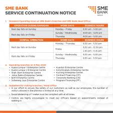 Lot 23 & 23a vista alam jalan ikhtisas, seksyen 14, 40000. Sme Bank On Twitter Sme Bank Service Continuation Notice Effective 4 May 2020 For Hq And Selected Branches For More Info Please Call Our Customer Service Centre At 03 2603 7700 Https T Co 6idlqmcfzh
