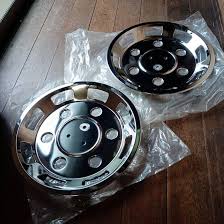Amazon.co.jp: 直径375 当時物 キャンター ホイールキャップ デコトラ : 車＆バイク