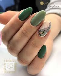 600 x 599 jpeg 125 кб. 20 Fantastic Green Nail Art Designs Ideas Nails Art Green Nail Art Nail Designs Feather Nails Designer Nai Green Nail Art Feather Nails Chic Nail Art