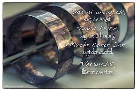Das Ist Unmöglichsagt Die Angst Zuviel Risikosagt Die Erfahrung