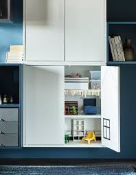You Can Use Ikea Furniture To Encourage Children S Role Play These Side By Side Stuva Chests Of Drawers For Children Have White Ikea Furniture Ikea Eket Ikea