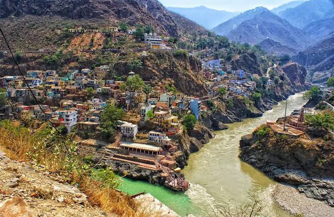 Devprayag Sangam in Uttarakhand
