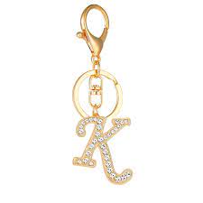 Download stylish letter dp,k name dpz, alphabet letters profile images ,k letter dp for whatsapp ,faceboook & other social media. Cute Alphabet Initial Letter Keychain For Women Purse Charms Handbags Crystal Letter Pendant With Keyring K Gold Letter Amazon In