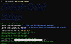 4.use jumploader if you want your modpack on curseforge through twitch. Fabric Quick Setup Pypi