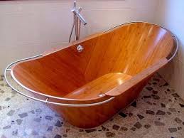 Japanese soaking tubs are smaller, deep baths that are becoming popular bath fixtures. Wooden Bathtubs Insteading