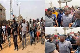 Anaedoonline.ng reports that sunday adeyemo also known as sunday igboho, was arrested in cotonou, benin republic on monday night. Breaking Sunday Igboho In Ogun To Tackle Herdsmen Attack Tvc News
