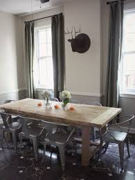 Table With Tabouret Chairs Tabouret Chairs And Butcher Block Table The Nest Dining Room Chairs Dining Dining Room Table