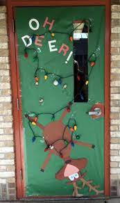 Purchase a pair to flank a doorway or fireplace. School Holiday Door Decorating Contest Teacher S Brain Blog