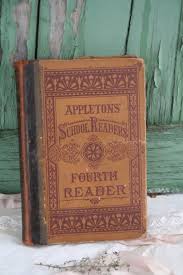 Antique 1880 Victorian Book Appleton S School Reader By Octobre 24 00 Victorian Books Vintage School Antique Books