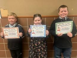 Grant County 3rd Grade Spelling Bee Winners