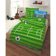Kinderbettwasche Fussball Renforce Grun 135 X 200 Cm Dobnig Kinderbettwasche Fussball Kinderzimmer Kinder Bett