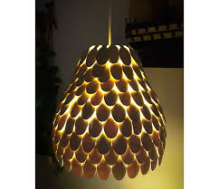 Led lampen deckenlampe selber ba. Lampe Aus Holz Loffeln Selber Machen Anleitung Fur Eine Schicke Diy Lampe