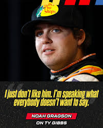 Noah Gragson did not hold back