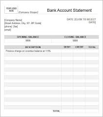 Statement Of Account Templates 12 Free Docs Xlsx Pdf Statement Template Bank Statement Word Template