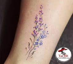 Lavender Flower Tattoos Lavender Tattoo Purple Flower Tattoos Tattoo Designs And Meanings