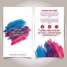 من ناحية رسم كتيب تصميم قالب ألوان مائية in 2020 brochure design template cover photo quotes brochure template