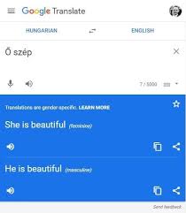 Yandex.translate works with words, texts, and webpages. Hungarian Has No Gendered Pronouns So Google Translate Makes Some Assumptions 9gag