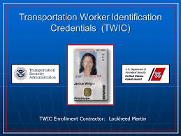 Information on how to get it, the application process, how much it costs, office locations and renewal information. Transportation Worker Identification Credentials Twic Ppt Video Online Download