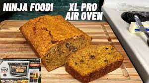 Preheat the oven to 350 degrees f. Ninja Foodi Xl Pro Air Oven Pumpkin Bread So Good Youtube