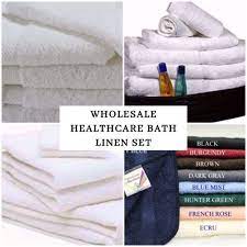 Bath Linen Set Hospital Bathlinen Bath Linens Linen Set Washing Clothes
