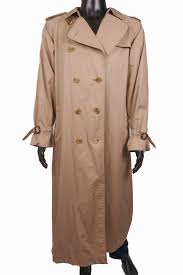 Details About Burberry Mens Coat Vintage Epaulets Beige Size Xl