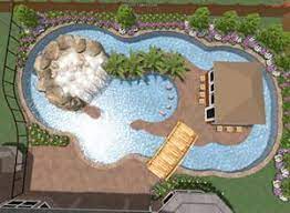 Lazy River Pools Residential Lazy Rivers Phoenix Landscaping Lazy River Pool Backyard Pool Landscaping Pool Shapes