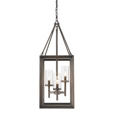 Find the best lighting and ceiling fans for your home at lowe's. Smyth 3 Light Pendant Gunmetal Bronze Clear Glass 7cwa Capitol Lighting Gallery
