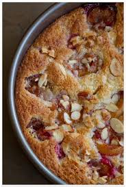 Rustic Italian Plum Almond Cake Recipe Torta Di Prugne E Mandorle Teeniecakes Com Almond Cake Recipe Plum Recipes Plum Almond Cake Recipe