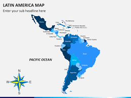 Make your maps on the go with the brand new ios and android app for mapchart. Latin America Map Powerpoint Sketchbubble